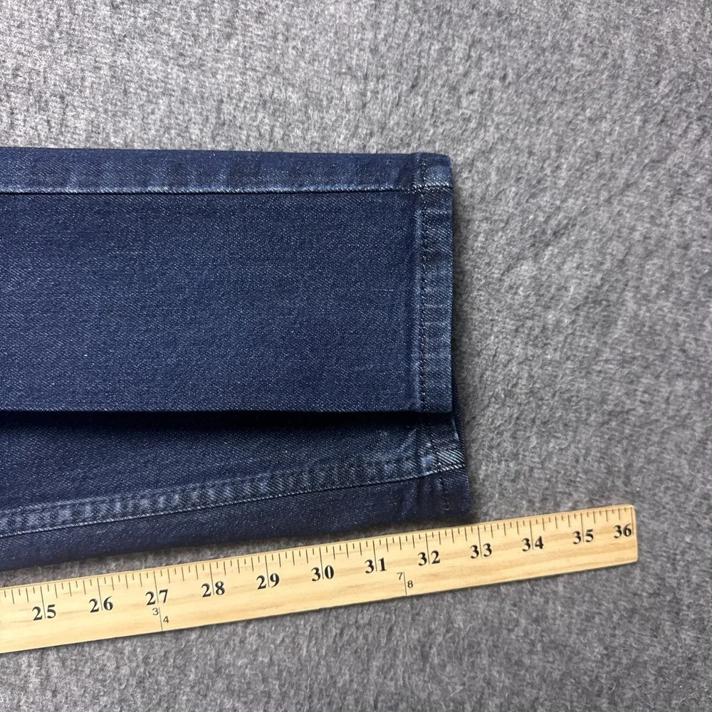 Levis 514 Jeans Mens 34x32 Blue Denim Straight Leg Stretch Denim Zip‎ Fly